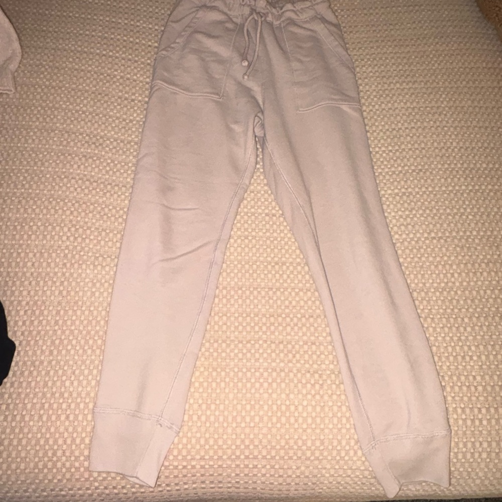 Abercrombie & Fitch Beige Joggers